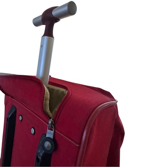 Kipling Bold Red Travel Duffel - Picture 13 of 16